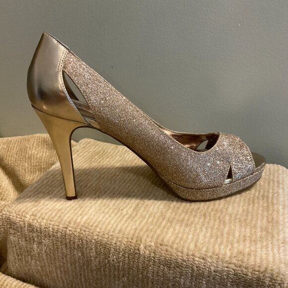 ALFANI Evening Sandal Heels - Size 9M Shoes - Picture 6 of 8